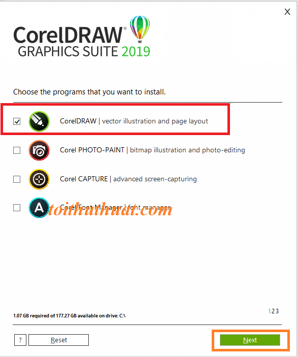 Hướng dẫn cài đặt CorelDraw Graphics Suite 2019 1