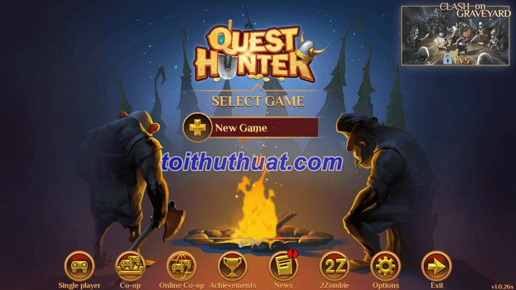 Vào game Quest Hunter chiến thôi anh em ơi