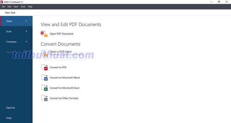 Abbyy FineReader - Hỗ Trợ Chuyển File PDF Sang Word, Excel