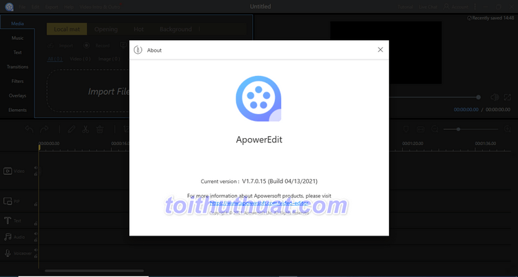 Sorrow Indefinite Egyptian Download] Apowersoft ApowerEdit 1.7 Full - Hỗ trợ biên tập Video