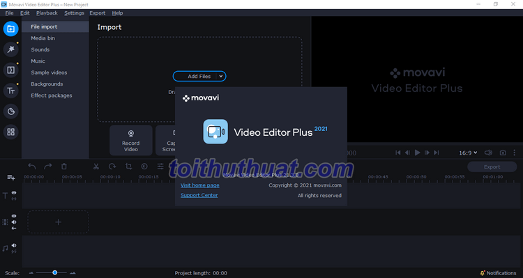 Tải Movavi Video Editor Plus 21 Full Miễn Phí