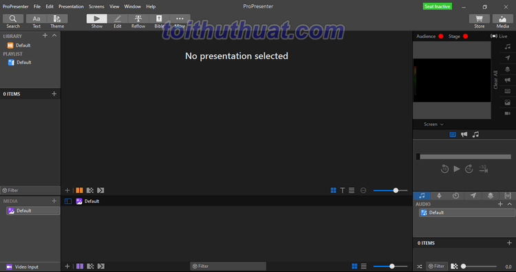Download ProPresenter Pro 7 - Hỗ trợ tạo trình chiếu