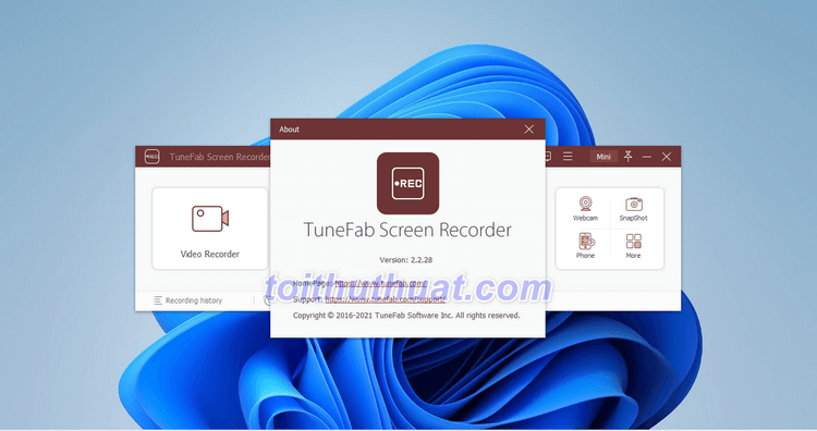 TuneFab Screen Recorder 2 - Chụp, quay màn hình Windows