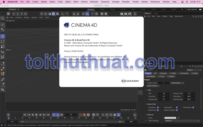 Tải MAXON Cinema 4D Studio Cho Macos Miễn Phí