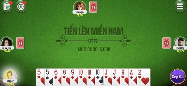 Thuật ngữ được dùng khi chơi đánh bài